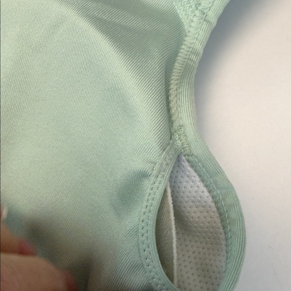 Nike Women's Light Green Sports Bra - Picture 6 of 6